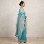Elegant Aqua Drape