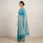 Elegant Aqua Drape
