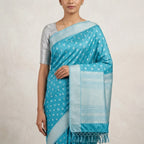 Elegant Aqua Drape